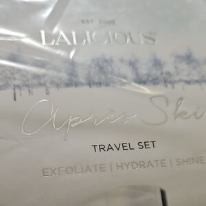 Lalicious Après Ski Travel Set-Body Oil Body Butter, Sugar Scrub